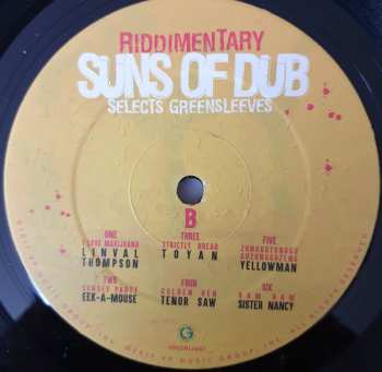 LP The Suns Of Dub: Suns Of Dub Selects Greensleeves