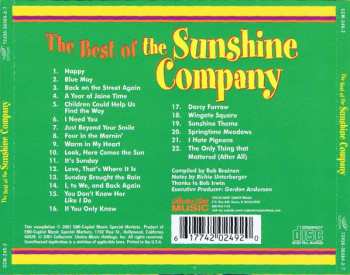 CD The Sunshine Company: The Best Of The Sunshine Company