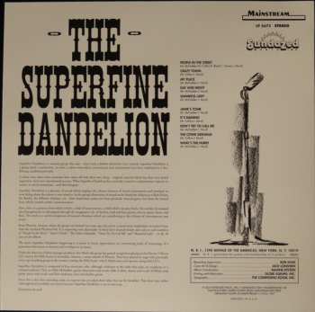 LP The Superfine Dandelion: The Superfine Dandelion CLR