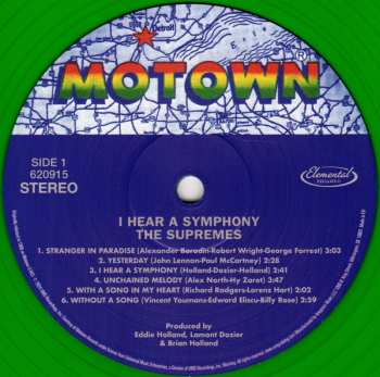 LP The Supremes: I Hear A Symphony CLR | LTD