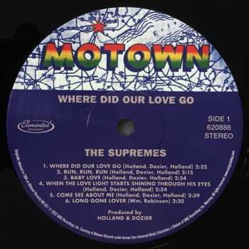 LP The Supremes: Where Did Our Love Go LTD