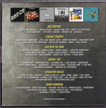 6CD/Doos Bad Company: The Swan Song Years 1974-1982
