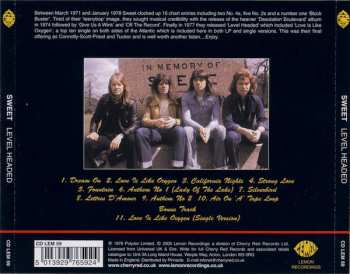 CD The Sweet: Level Headed