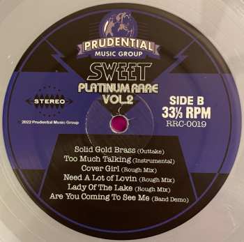 2LP The Sweet: Platinum Rare 2 LTD | CLR