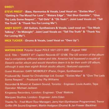 CD The Sweet: Waters Edge