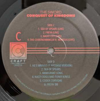 3LP The Sword: Conquest Of Kingdoms LTD