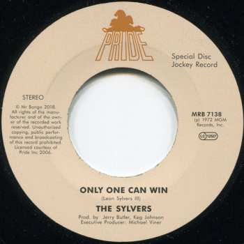 SP The Sylvers: Only One Can Win / Fool's Paradise
