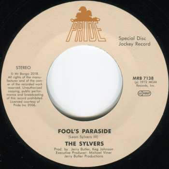 SP The Sylvers: Only One Can Win / Fool's Paradise