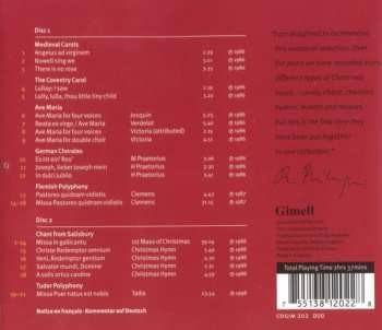 2CD The Tallis Scholars: Christmas With The Tallis Schollars