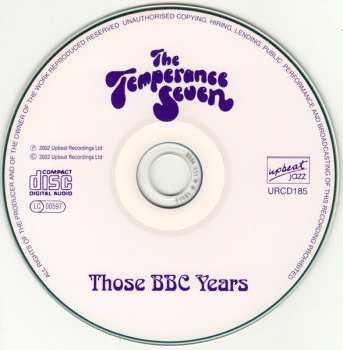 CD The Temperance Seven: Those BBC Years