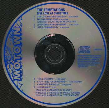 CD The Temptations: Give Love At Christmas