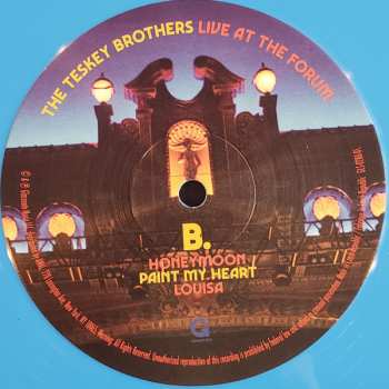 LP The Teskey Brothers: Live At The Forum CLR