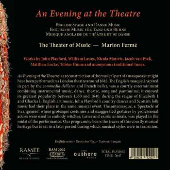 CD The Theater Of Music: An Evening At The Theatre - English Stage And Dance Music