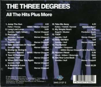 CD The Three Degrees: All The Hits Plus More