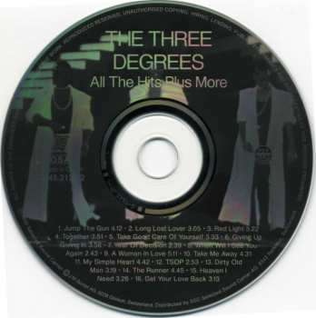 CD The Three Degrees: All The Hits Plus More