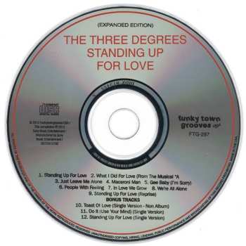 CD The Three Degrees: Standing Up For Love