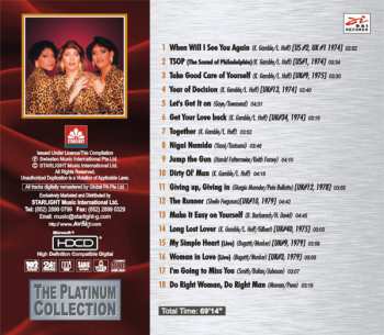 CD The Three Degrees: The Very Best Of The Three Degrees 18 Original Greatest Hits