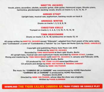 CD The Tiger Lillies: Corrido De La Sangre