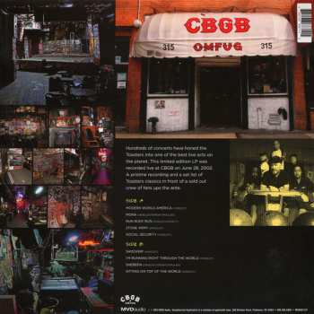 LP The Toasters: Live June 28, 2002 - CBGB & OMFUG - The Bowery Collection LTD