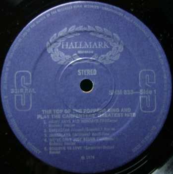 LP The Top Of The Poppers: Sing And Play The Carpenters' Greatest Hits