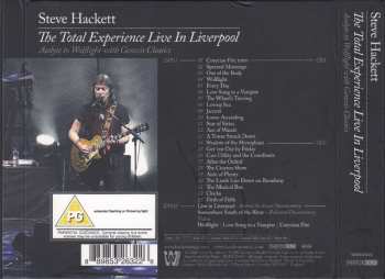 2CD/2DVD Steve Hackett: The Total Experience Live In Liverpool (Acolyte To Wolflight With Genesis Classics) DLX | DIGI