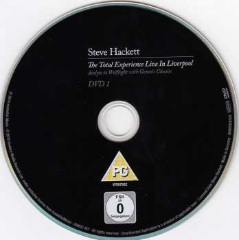 2CD/2DVD Steve Hackett: The Total Experience Live In Liverpool (Acolyte To Wolflight With Genesis Classics) DLX | DIGI