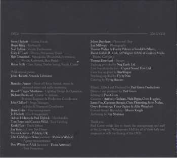 2CD/2DVD Steve Hackett: The Total Experience Live In Liverpool (Acolyte To Wolflight With Genesis Classics) DLX | DIGI