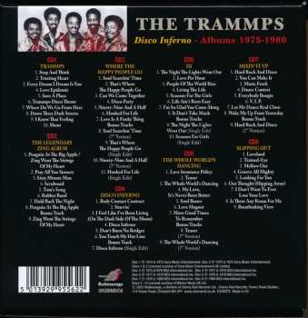 8CD/Doos The Trammps: Burn Baby Burn - Disco Inferno (The Trammps Albums 1975-1980)