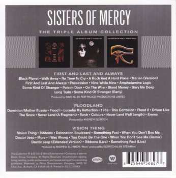 3CD/Doos The Sisters Of Mercy: The Triple Album Collection