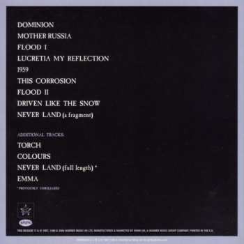 3CD/Doos The Sisters Of Mercy: The Triple Album Collection