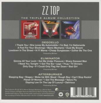 3CD/Doos ZZ Top: The Triple Album Collection