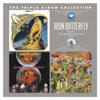3CD/Doos Iron Butterfly: The Triple Album Collection