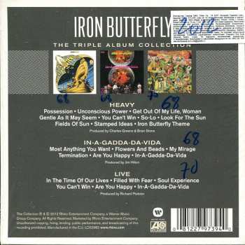 3CD/Doos Iron Butterfly: The Triple Album Collection