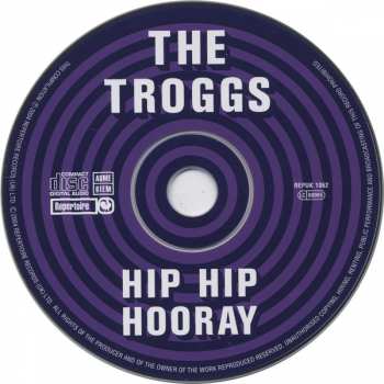 CD The Troggs: Hip Hip Hooray