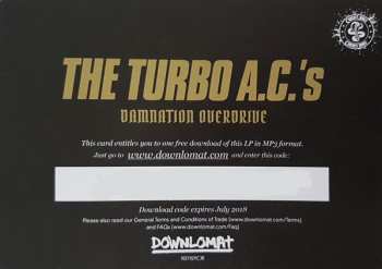 LP The Turbo A.C.'s: Damnation Overdrive - 20th Anniversary Edition  DLX | LTD | CLR