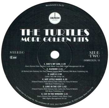 LP The Turtles: The Turtles! More Golden Hits CLR