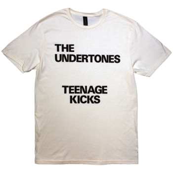 Merch The Undertones: T-shirt Teenage Kicks Text