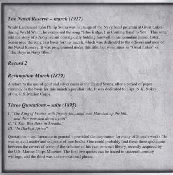 2CD U.S. Marine Band: The Heritage Of John Philip Sousa, Volume 3 LTD