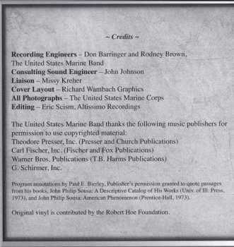 2CD U.S. Marine Band: The Heritage Of John Philip Sousa, Volume 8 LTD