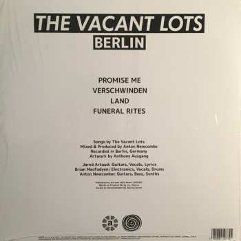 LP The Vacant Lots: Berlin EP