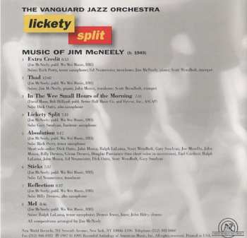 CD The Vanguard Jazz Orchestra: Lickety Split (Music of Jim McNeely)