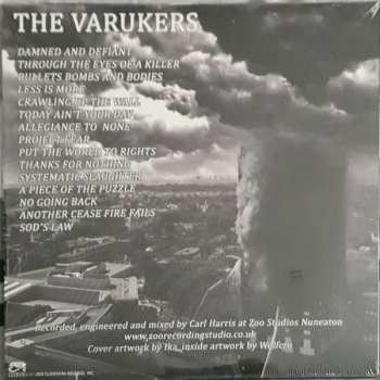 LP The Varukers: Damned And Defiant CLR