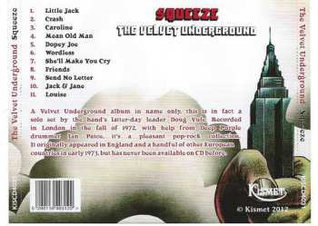 CD The Velvet Underground: Squeeze