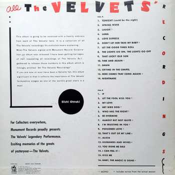 LP The Velvets: All The Velvets' Recordings CLR