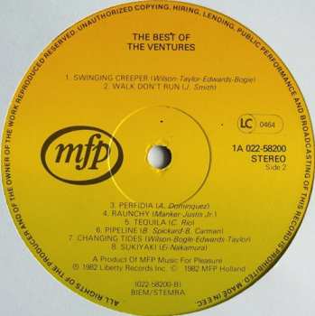 LP The Ventures: The Best Of The Ventures
