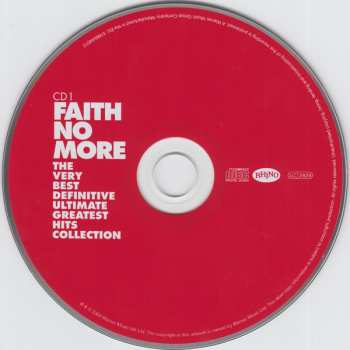 2CD Faith No More: The Very Best Definitive Ultimate Greatest Hits Collection