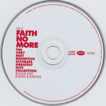 2CD Faith No More: The Very Best Definitive Ultimate Greatest Hits Collection