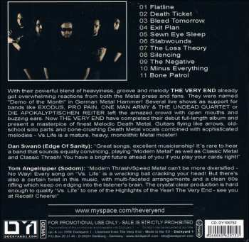 CD The Very End: vs. Life