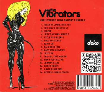 CD The Vibrators: French Lessons With Correction!
