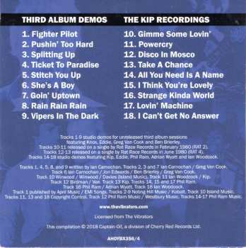4CD/Doos The Vibrators: The Albums 1979-1985